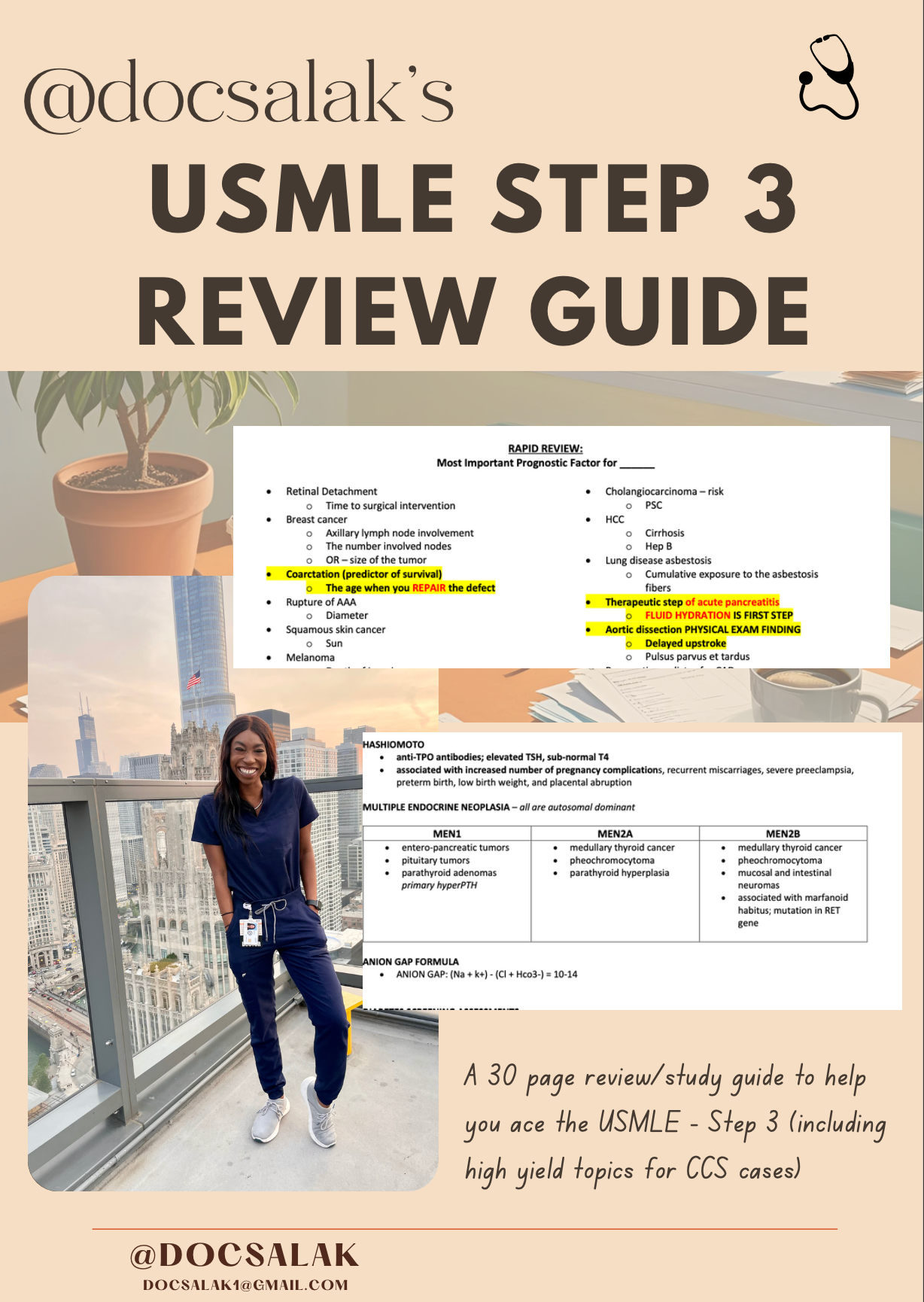@DocSalak USMLE Step 3 Review Guide